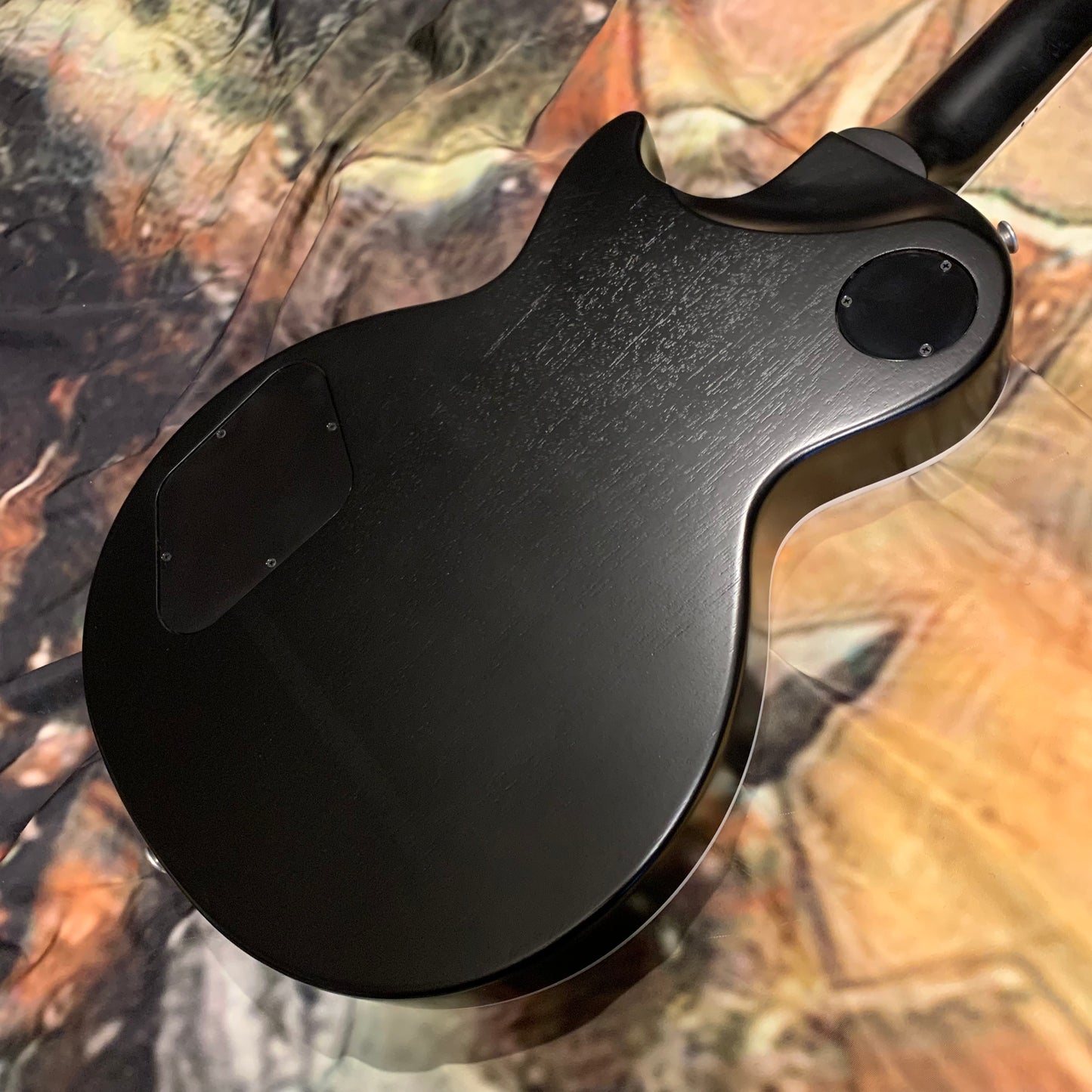 LAMB OF GOD 🐑! 2025 Gibson Mark Morton Signature Les Paul Modern Quilt Translucent Ebony Burst Satin Limited Edition Standard Black Faded Matte Finish Ebony Fretboard Chrome Hardware Exclusive Gibson USA Pickups Axcess F Figured Q Quilt Top