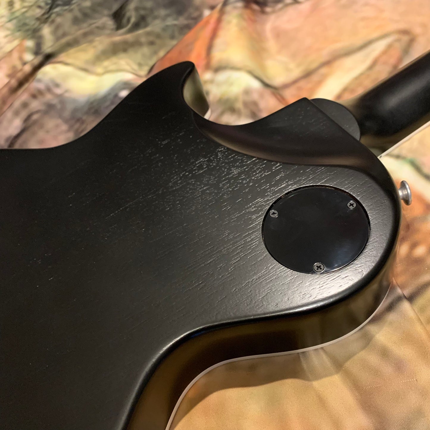 LAMB OF GOD 🐑! 2025 Gibson Mark Morton Signature Les Paul Modern Quilt Translucent Ebony Burst Satin Limited Edition Standard Black Faded Matte Finish Ebony Fretboard Chrome Hardware Exclusive Gibson USA Pickups Axcess F Figured Q Quilt Top