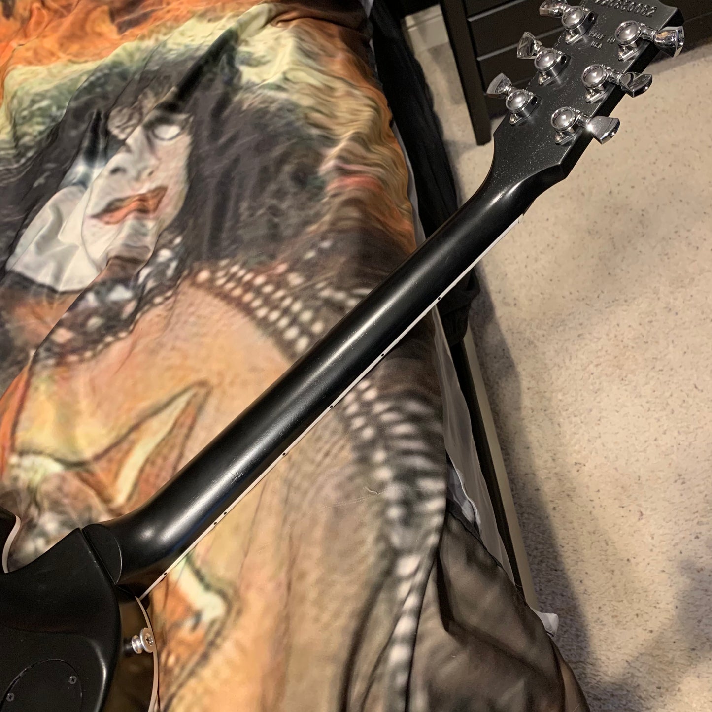 LAMB OF GOD 🐑! 2025 Gibson Mark Morton Signature Les Paul Modern Quilt Translucent Ebony Burst Satin Limited Edition Standard Black Faded Matte Finish Ebony Fretboard Chrome Hardware Exclusive Gibson USA Pickups Axcess F Figured Q Quilt Top