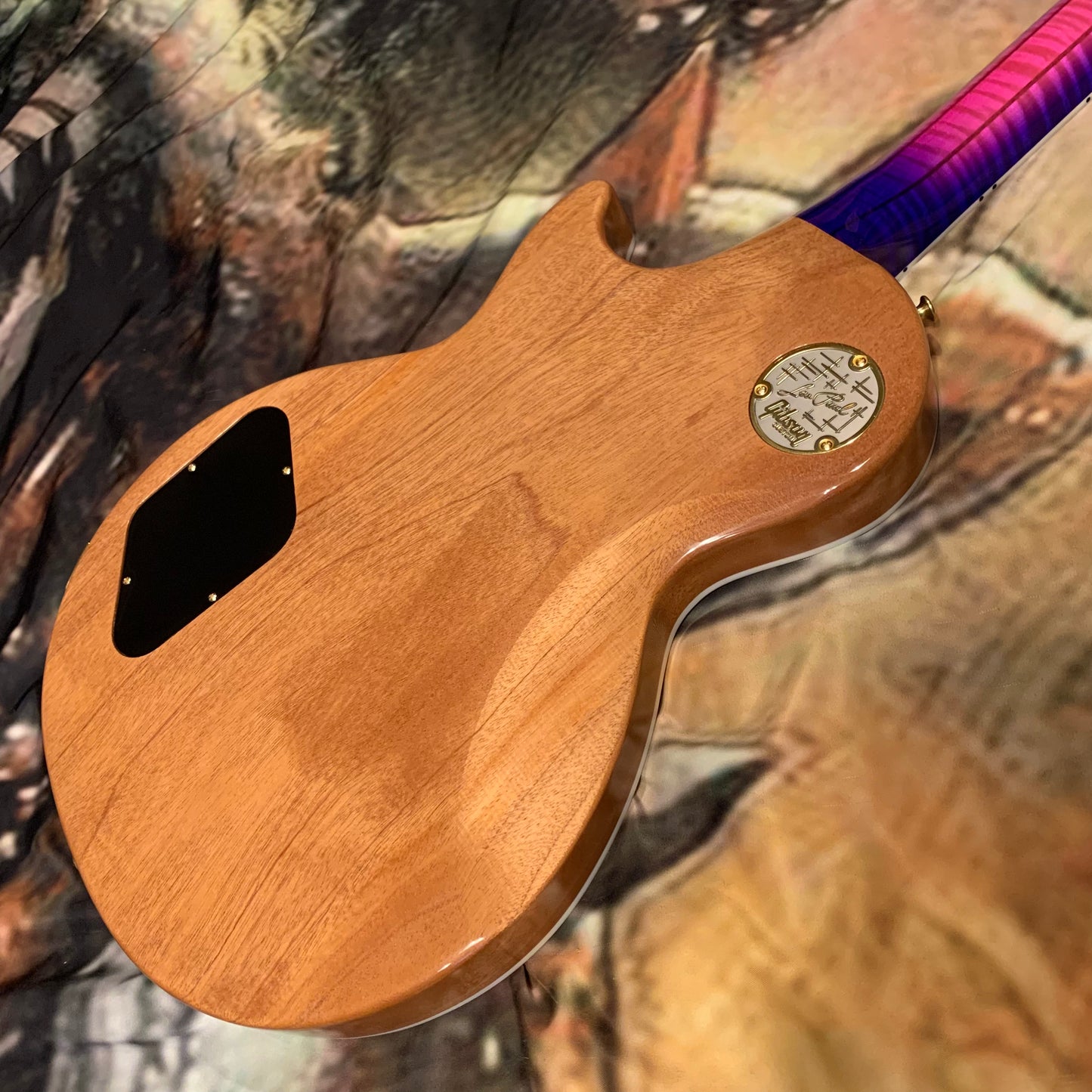 EXOTIC 🦄💋! 2026 Gibson Custom Shop Les Paul Custom Axcess Neon Burst AAA F Figured Flamed Desert Sunset Trans Pink Purple Violet Black Ebony Fretboard Full Gloss ‘57 Classic M2M Made To Measure Bengal Burst ABR-1 Stopbar PRS Orianthi Blooming Lotus Glow