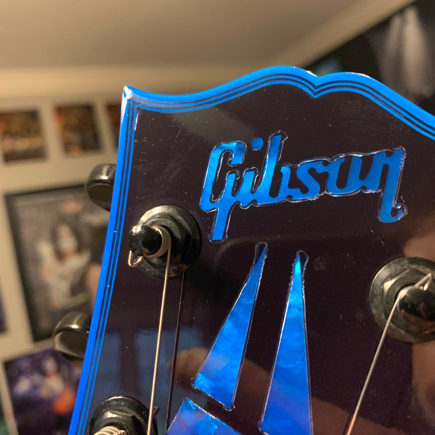 STINGER 🐈🕷️! 2015 Gibson Custom Shop Les Paul Custom Quilt Top M2M Made To Measure Blue Widow Burst Trans Aqua Black Fretboard Bare Knuckel Juggernaut Blackout Special Order Figured F Q 5A 7A Abalone Inlay Blueberry Cobalt