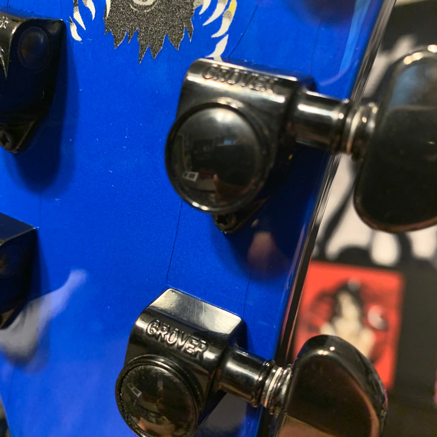 STINGER 🐈🕷️! 2015 Gibson Custom Shop Les Paul Custom Quilt Top M2M Made To Measure Blue Widow Burst Trans Aqua Black Fretboard Bare Knuckel Juggernaut Blackout Special Order Figured F Q 5A 7A Abalone Inlay Blueberry Cobalt