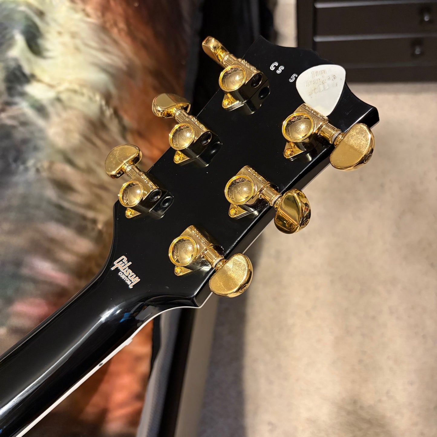 QUILT 👵! 2025 Gibson Custom Shop Les Paul Custom 7A Quilt Top M2M Made To Measure Northen Lights Ebony Fretboard Special Order Figured F Q 5A 7A 1960 V2 Neck Nordic Blue Blueberry Cobalt Trans Aqua Custombucker Pickups Gold Hardware Full Gloss