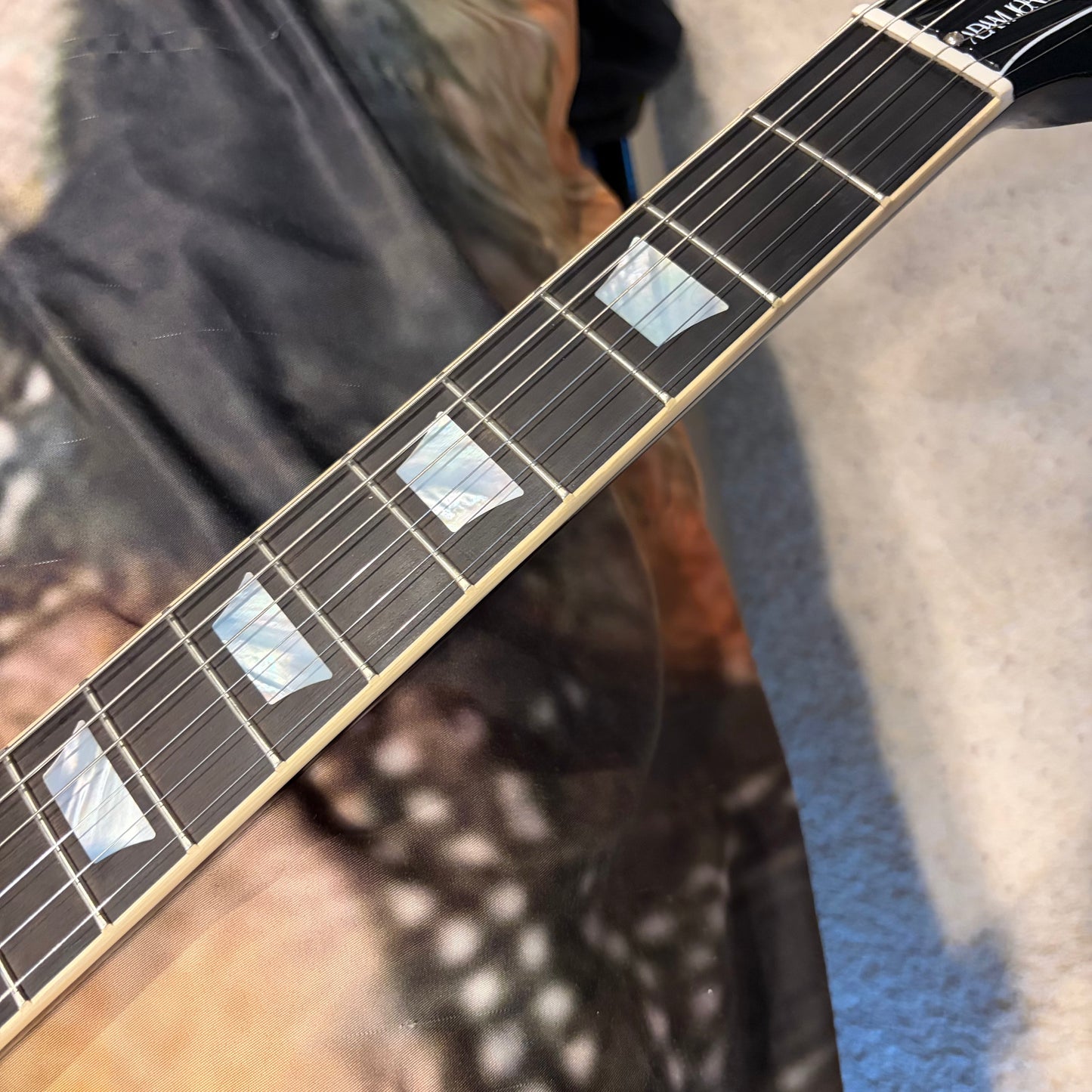 TOOL 🛠️! 2025 Gibson USA Adam Jones Signature Les Paul Standard Antique Silverburst Metallic Sparkle Black Ebony Fretboard Custom Modern Grover Tuners Chrome Hardware BurstBucker 1 DC High Gain Pickups 1979 ‘79 Norlin Era Tribute