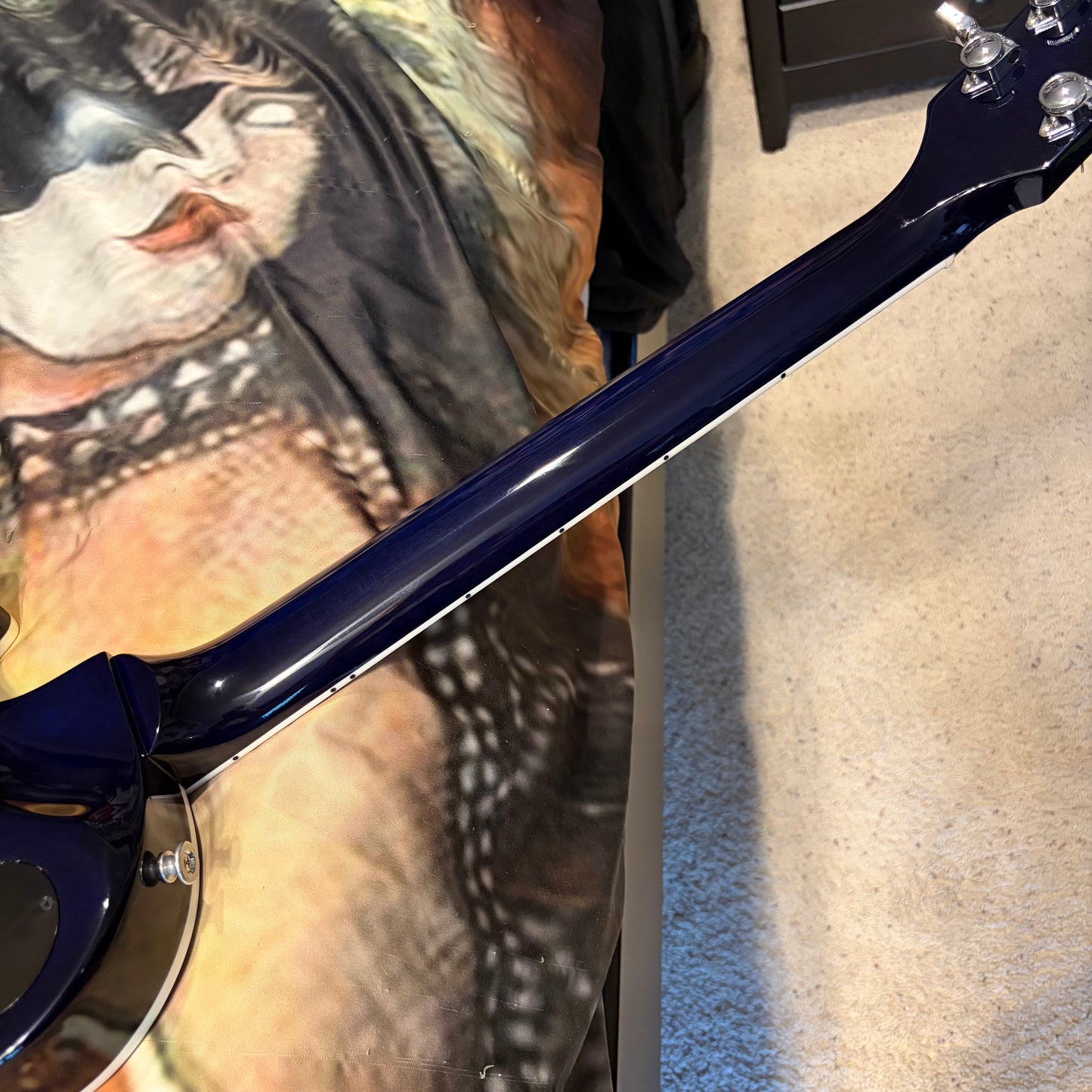 MODERN 🌊! 2025 Gibson USA Les Paul Modern Figured Cobalt Burst Ocean Water Blue Blueberry Ebony Fretboard Modern Standard Locking Grover Tuners Chrome Hardware AAA Premium Plus Top Axcess Heel Coil Tap BurstBucker Pro Pickups Demo Shop