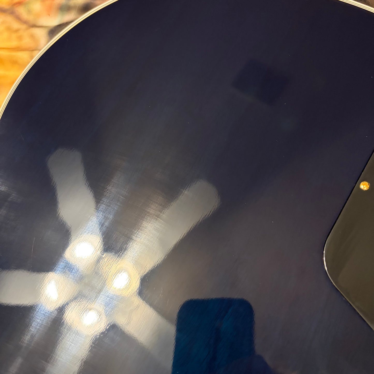 CUSTOM COLOR 🤩🌊! 2010 Gibson Custom Shop '68 Les Paul Custom Sapphire BluemF Figured Flamed Reissue Ocean Water Dark Aqua Whale Trans Blueberry Burst 1968 Historic Reissue ‘57 Classic Black Ebony Fretboard Full Gloss Gold Hardware