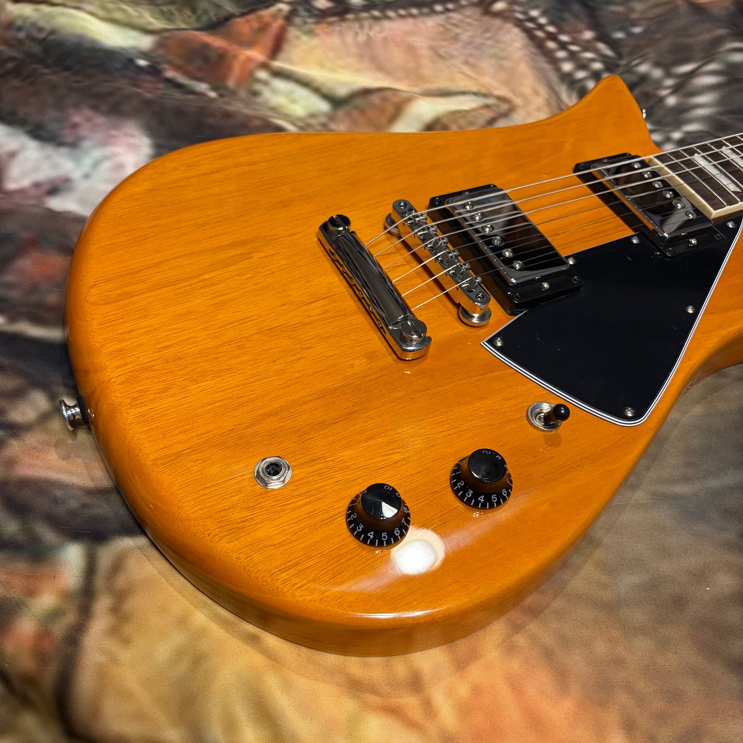 ORIGINAL 👽! 2026 Gibson USA Theodore Standard Antique Natural Amber Trans Reissue Plain Mahogany Body Stopbar Dark Brown Rosewood Fretboard Trapezoid Inlays Nickel Hardware ‘57 Classic Plus Original Collection 1957 ‘57 Ted McCarty Designer Reissue